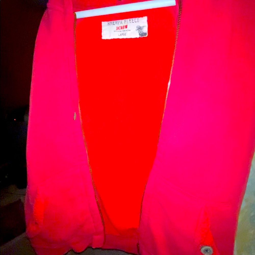 Vintage j crew Sherpa fleece